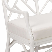 384978 Chelsea House Godwin Bench - White