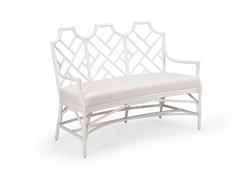 384978 Chelsea House Godwin Bench - White