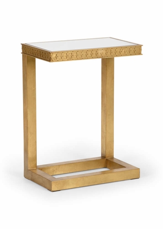 384986 Shayla Copas Nemeth Cigar Table - Gold