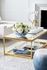 384988 Shayla Copas Cocktail Table - Gold