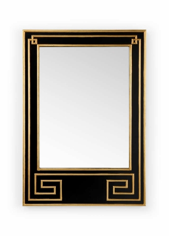 385003 Bradshaw Orrell Greek Hall Mirror - Black