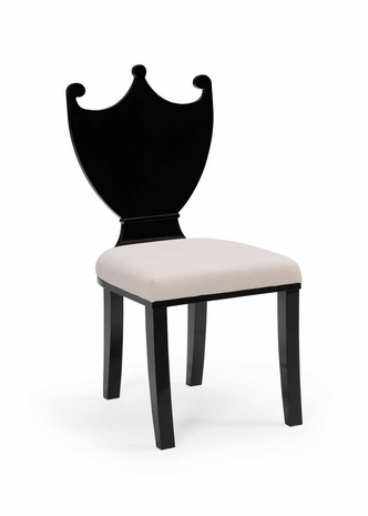 385022 Chelsea House Regency Hall Chair - Black