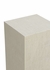 385051 Jamie Merida Raffia Pedestal - White (Sm)
