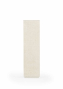 385051 Jamie Merida Raffia Pedestal - White (Sm)