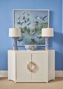 385268 Shayla Copas Jean Credenza - White