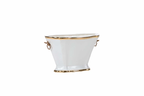 385275 Shayla Copas Susan Planter - White