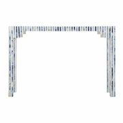 385295 Chelsea House Bone Inlay Console - Blue
