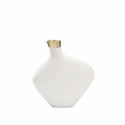385324 Chelsea House Asymmetric Vase - White (Sm)