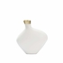 385324 Chelsea House Asymmetric Vase - White (Sm)