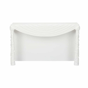 385405 Bradshaw Orrell Drape Console - White
