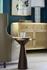 385431 Kristi Nelson 36.5in. Wood/Cane Petite Caned Buffet with Oak/Goldleaf/Natural Finish