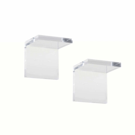 385645 Chelsea House Regency Acrylic Bracket (Pr)