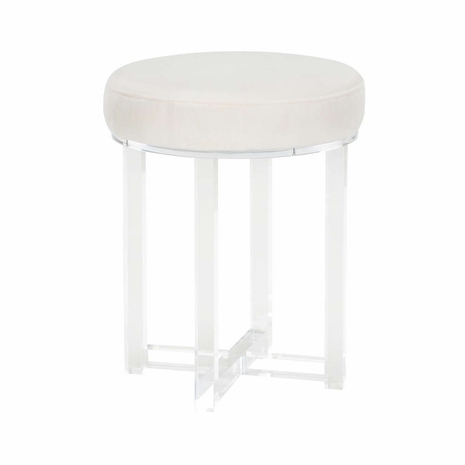 385674 Chelsea House Lucy Acrylic Stool
