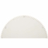 385690 Shayla Copas 36in. Wood Tacna Mirror with Cream/Clear/Plain Finish