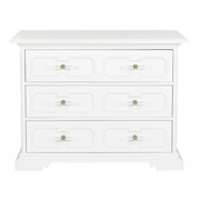 385693 Bill Cain River Street Chest - White