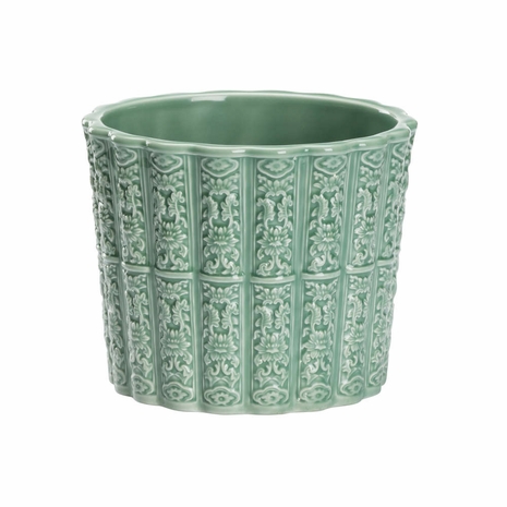 385725 Chelsea House Brandywine Planter - Celedon