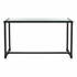 385792 Chelsea House Twisted Console Table - Black