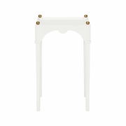 385802 Jamie Merida Kent Drinks Table - White