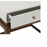 385813 Chelsea House Emery End Table - White