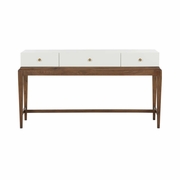 385814 Chelsea House Emery Console - White