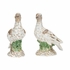 385829 Bill Cain 9.5in. Ceramic Terns (Pr) with Hand Painted Finish