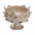 385847 Chelsea House Leaf Vase - Coffee