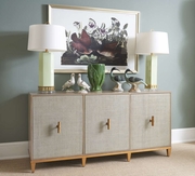 385850 Chelsea House Umbria Footed Vase - Green