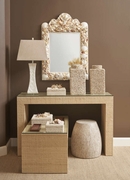 385916 Chelsea House 18.5in. Wood Maybelle Side Table - Alpine White