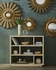 385943 Chelsea House 24in. Wood Lumiance Mirror with Antique Gold/Clear Finish