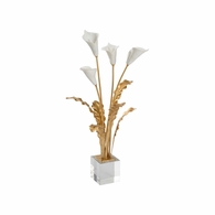 385955 Bill Cain Calla Lily Bouquet On Stand