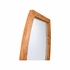 385987 Elizabeth Wicker 48in. Wood Hewett Mirror- Burlwood with Dark Burlwood/Clear/Plain Finish