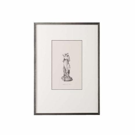 386523 Chelsea House Giclee Double Mat, Contemporary Silver Frame Maternal Love