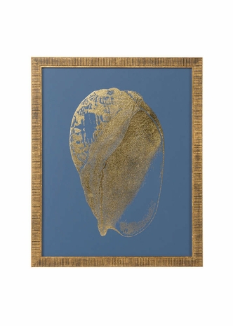 386811 Chelsea House Gold Leaf Serigraph Gold Leaf Serigraph Gold Foil Shell IV