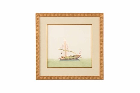 386851 Chelsea House Chinese Junk-Sail Furled