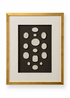 386993 Chelsea House 20in. Plaster Intaglios The Grand Tour Intaglios II with Gold Finish