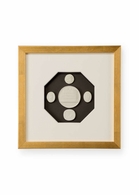 386994 Chelsea House 11in. Plaster Intaglios The Grand Tour Intaglios III with Gold Finish