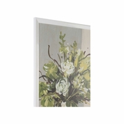 387210 Chelsea House 51in. Wood Elegant Floral II with Canvas Finish