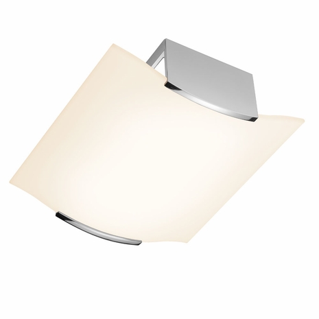 3879.01 Sonneman Wave Contemporary Classics Surface Mount with Polished Chrome Finish