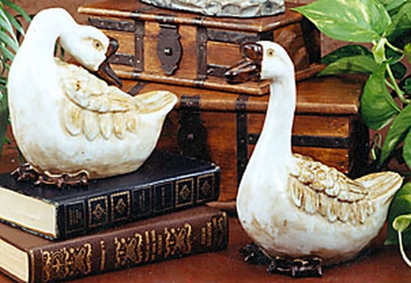 390531 Wildwood Lamps Geese (Pair)