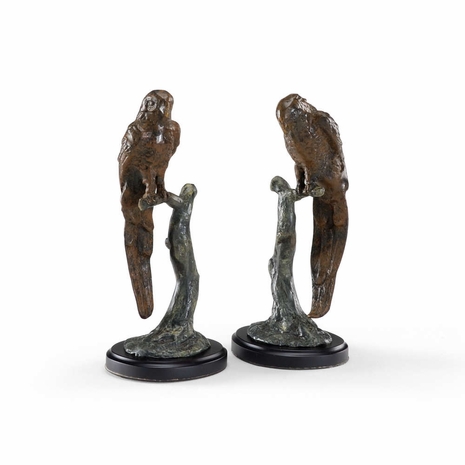 391147 Wildwood Lamps Parrots (Pair)