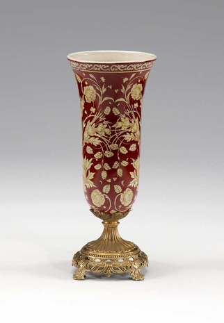 391871 Wildwood Lamps Flower Vase in Hand Painted Porcelain