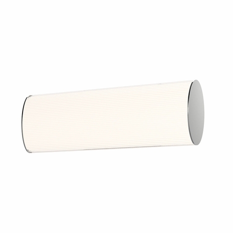 3921.23 Sonneman Tuo Bath 18" LED Bath Bar with Satin Chrome Finish