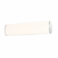 3922.23 Sonneman Tuo Bath 24" LED Bath Bar with Satin Chrome Finish