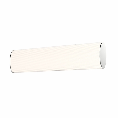 3922.23 Sonneman Tuo Bath 24" LED Bath Bar with Satin Chrome Finish