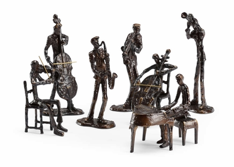 392348 Wildwood 6in. Cast Bronze Orchestra with Patinated Finish