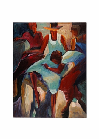394935 Wildwood Lamps Contemporary Oil Painting