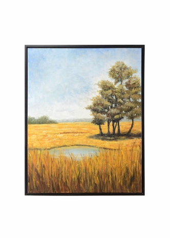 395091 Wildwood Lamps Golden Pond - Black Frame Finish