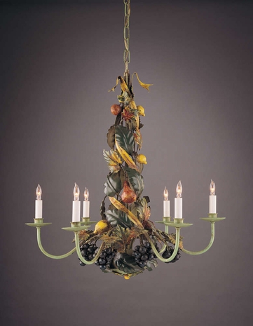 399 Wildwood Lamps Plentiful Fruits Chandelier