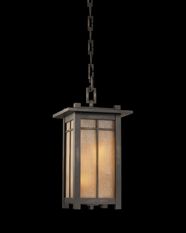 400980FL Fine Art Lamps Capistrano Fluorescent Outdoor Hanging Lantern