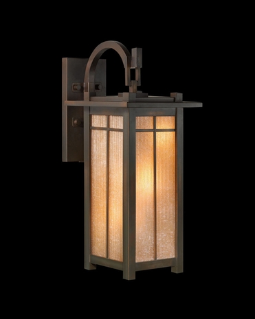 401381ST Fine Art Lamps Capistrano 30 inch 3 Light Outdoor Wall Mount
